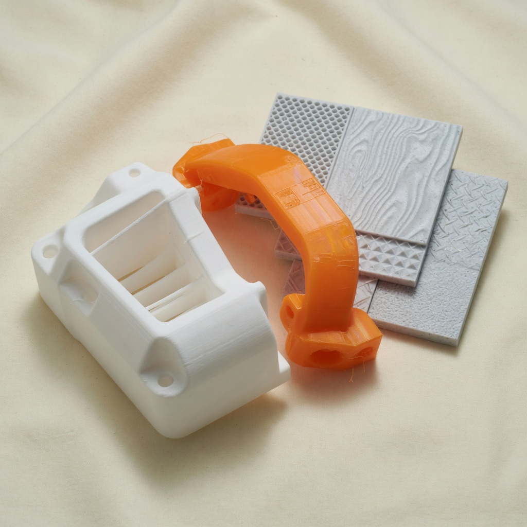 Finished 3D printed surface detail