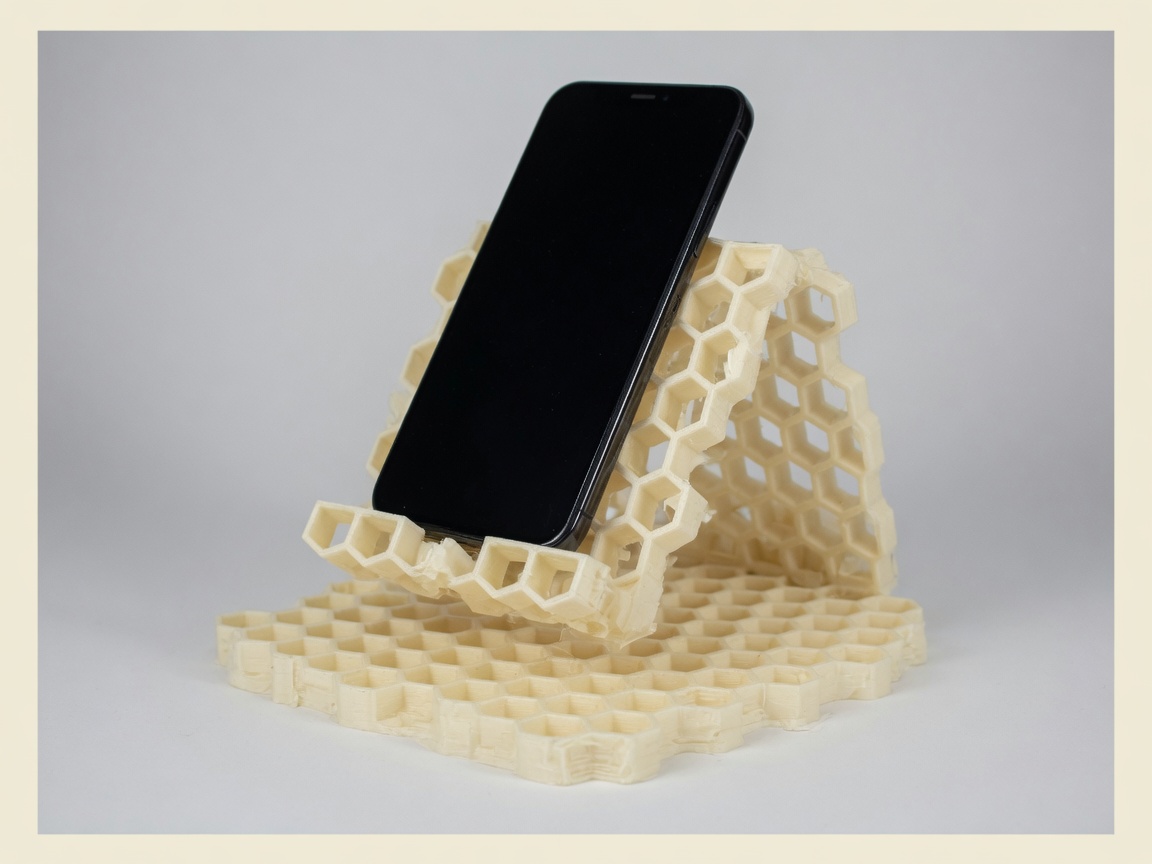 Honeycomb phone stand